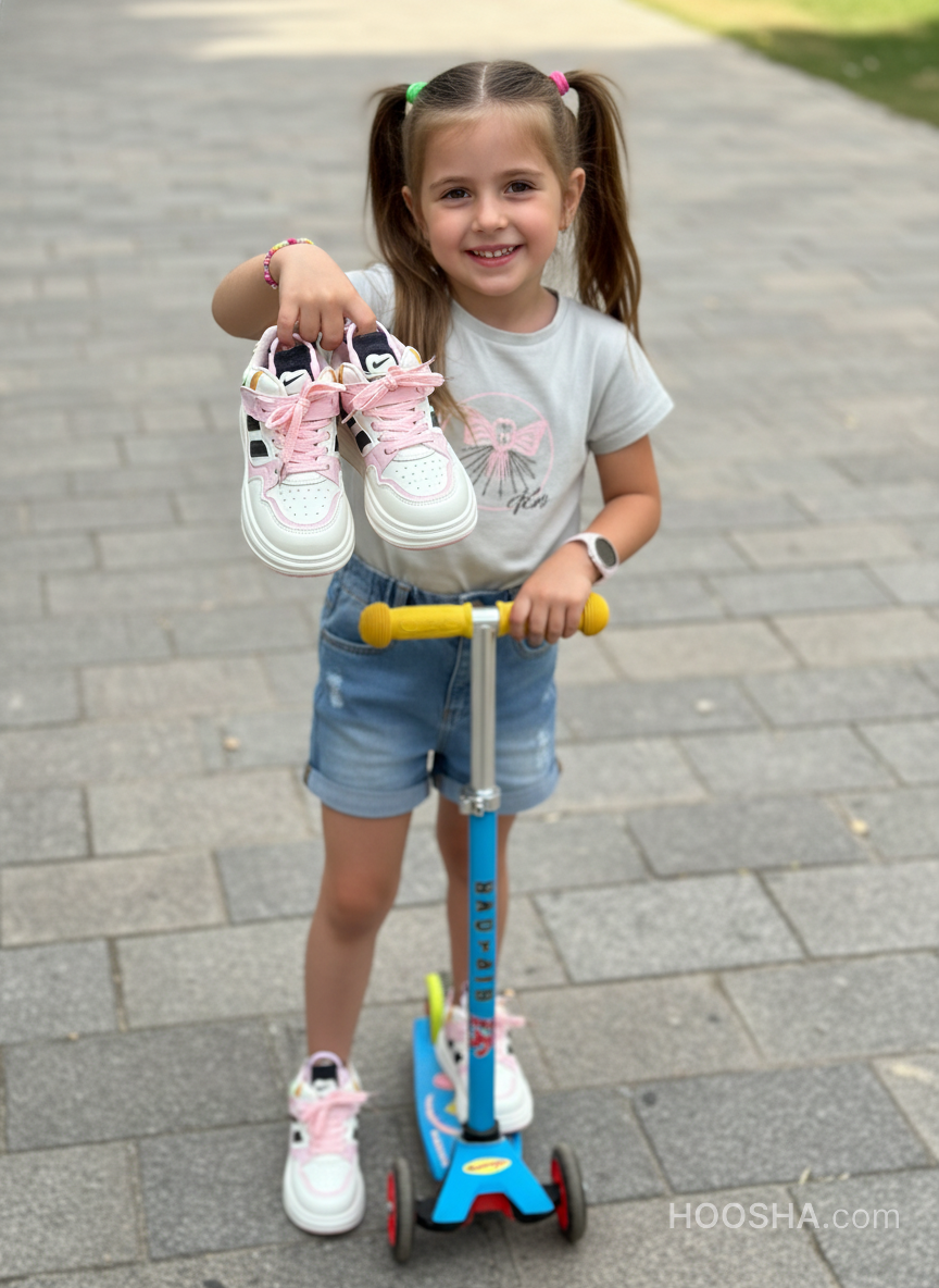 کفش ورزشی بچه گانه وارداتی کرومی مدل 9908