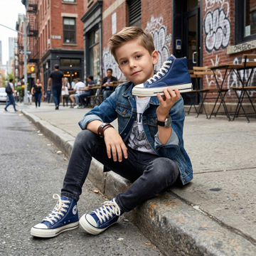 کتونی آلستار کانورس بچه گانه مدل 10711