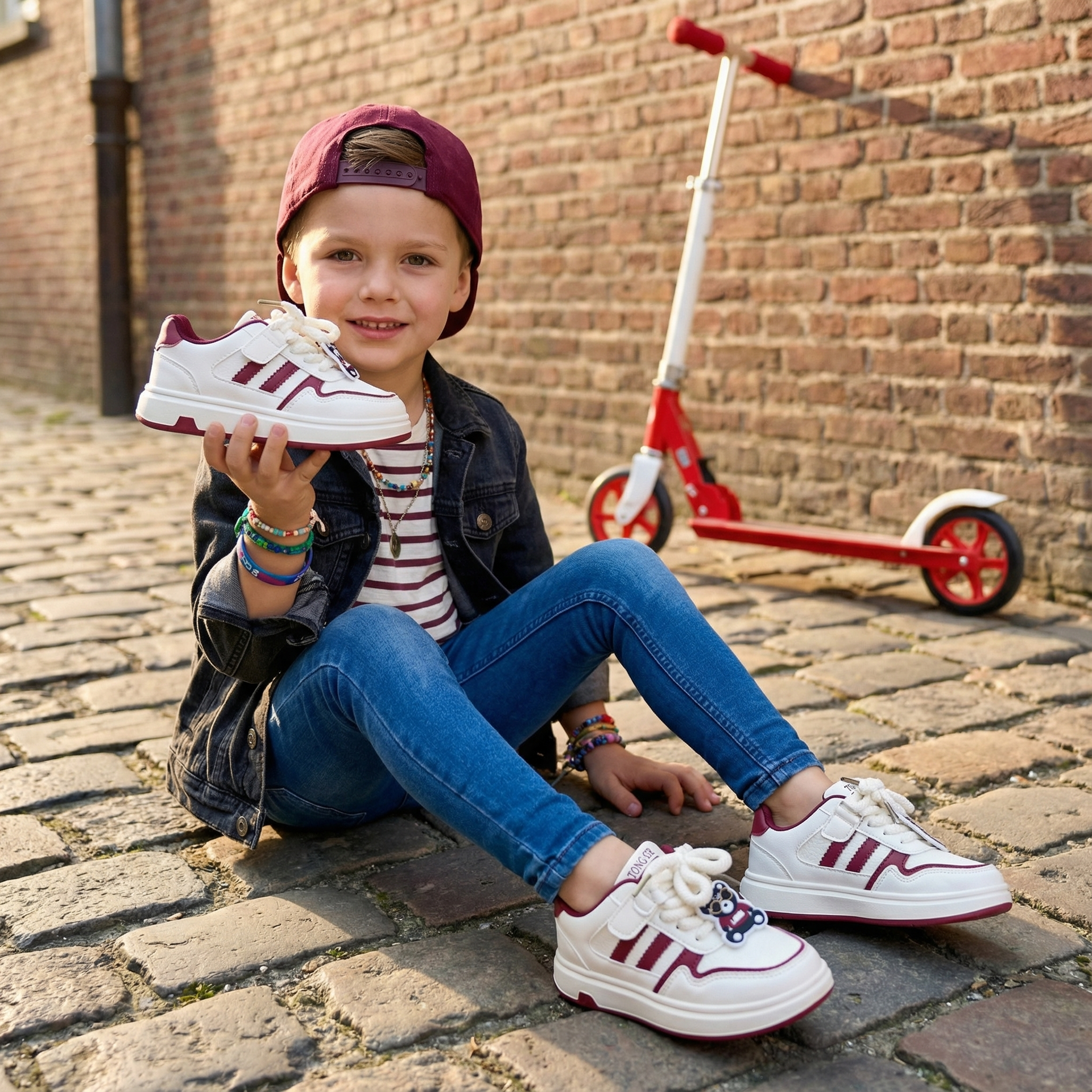 کفش ورزشی بچه گانه مدل 6972