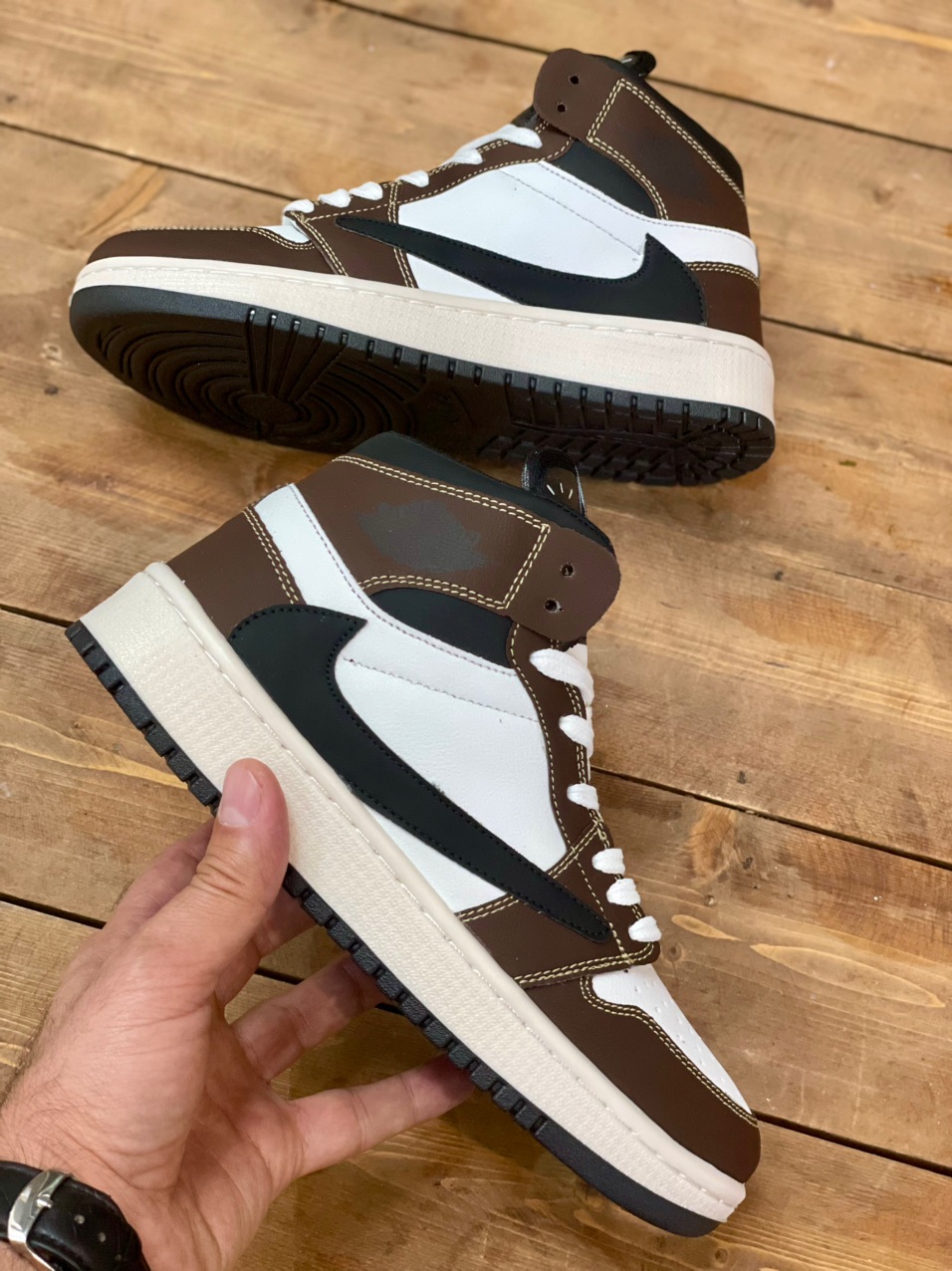 کفش ورزشی نایک جردن ساقدار ترویس مدل 9790 تراویس